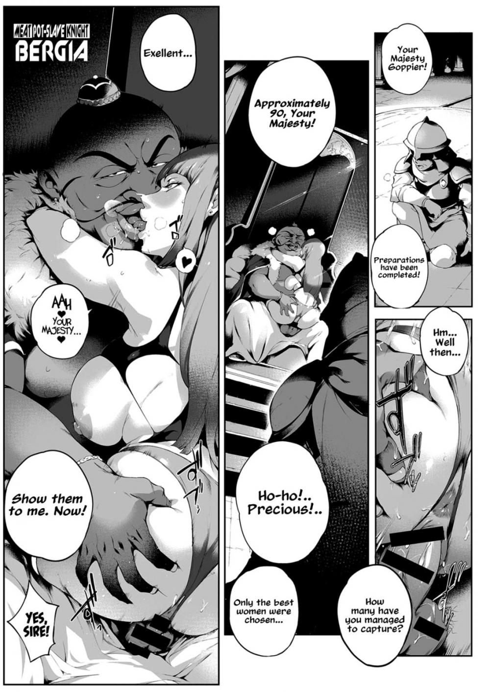 Hentai Manga Comic-Meat Slave Knight Bergia-Read-1